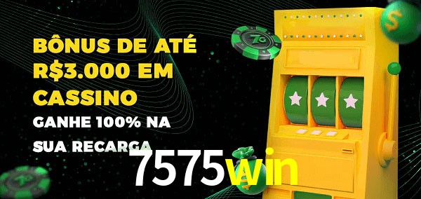 7575win melhor bônus de depósito
