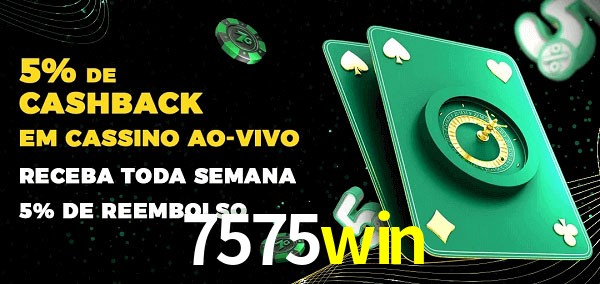 Promoções do cassino ao Vivo 7575win